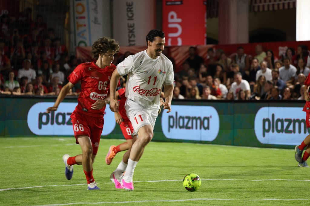 Zlatan Ibrahimović nakon dolaska na Plazma Sportske igre mladih: „Ovo je prvi put, a neće biti zadnji put“